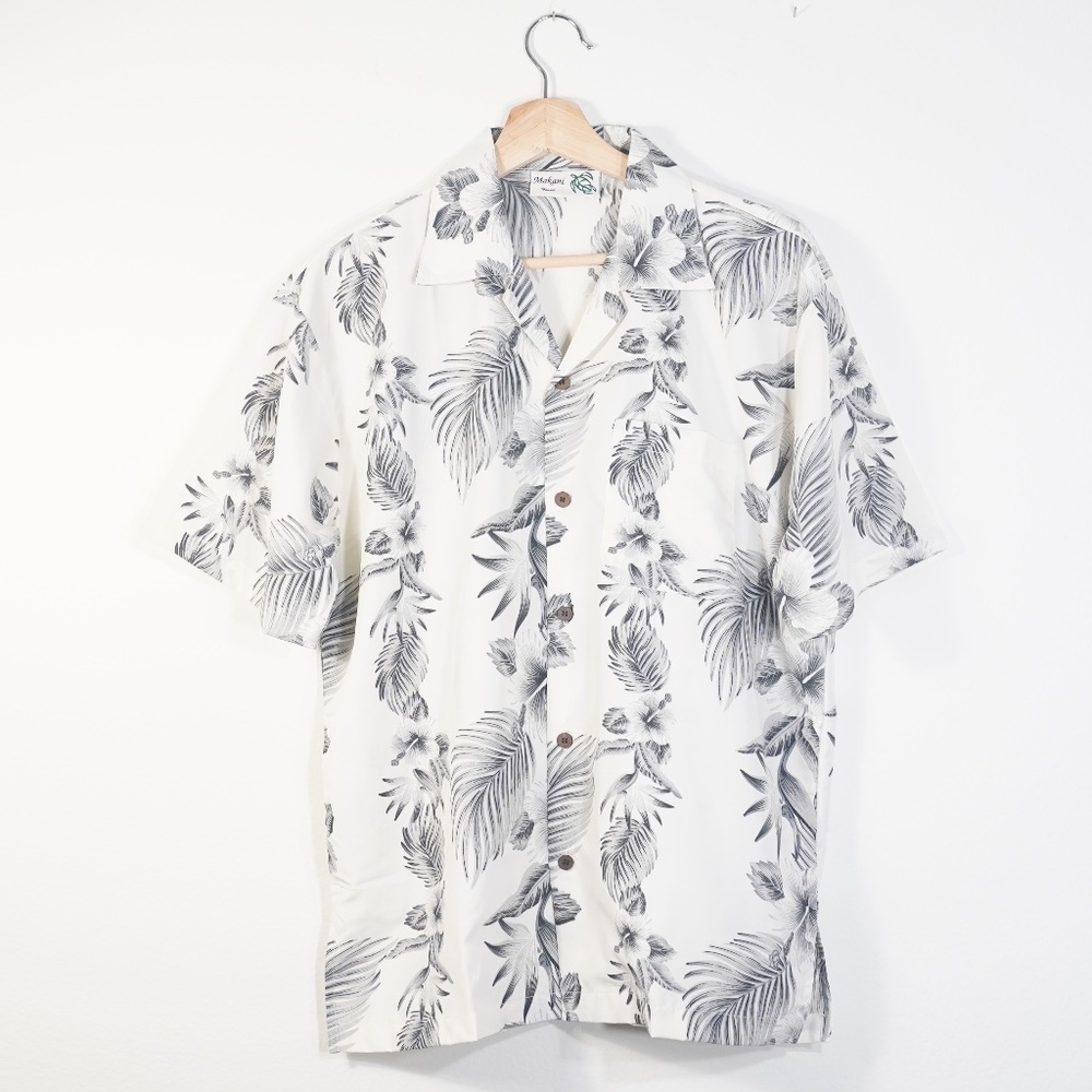 Contemporary Floral Leaf Shirt